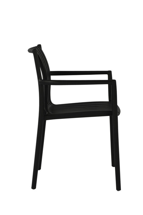 Trädgårdsstol Wien Svart Sunlife